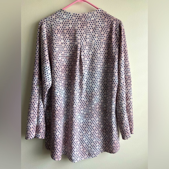 Florencia dusty pink blouse with sequins size M-L - Picture 3 of 11